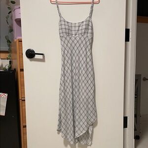 Hollister Plaid Maxi Dress
